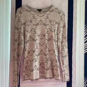 GUC Ann Taylor peplum lightweight sweater size small